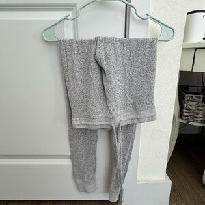 American Eagle Outfitters Light Gray Knit Sweatpants